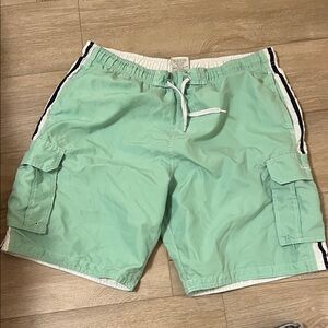 Panama Jack Light Green Swim Shorts